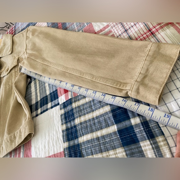 Michael Kors khaki denim jacket size M NWT - Picture 11 of 13